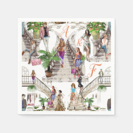 Guardanapo De Papel Os designers de moda