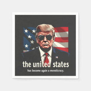 Guardanapo De Papel Os Estados Unidos Voltaram a Ser uma Meritocracia