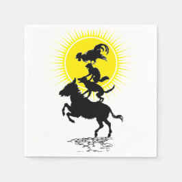 Guardanapo De Papel Os músicos de Bremen Napkins