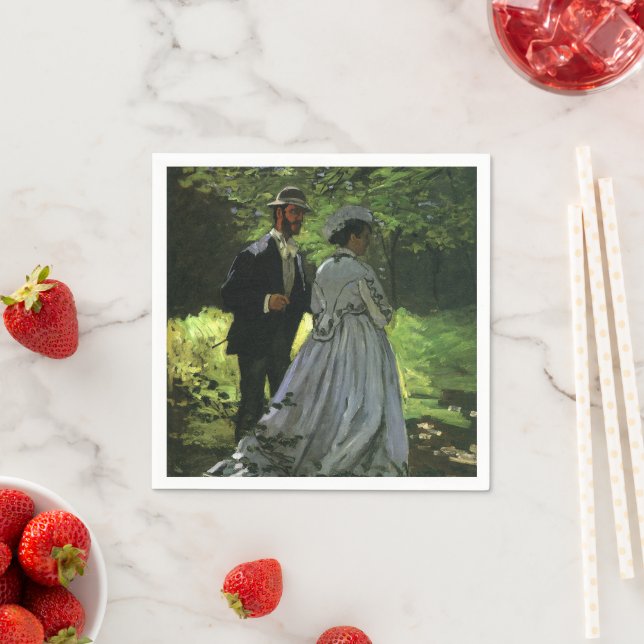 Guardanapo De Papel Os promenaders, também conhecidos como The Strolle (Insitu)