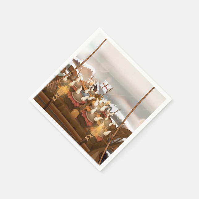 Guardanapo De Papel Os Vikings (Canto)