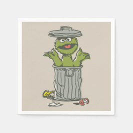 Guardanapo De Papel Oscar the Grouch Vintage