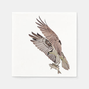 Guardanapo De Papel Osprey com peixe