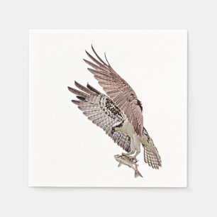 Guardanapo De Papel Osprey com peixe