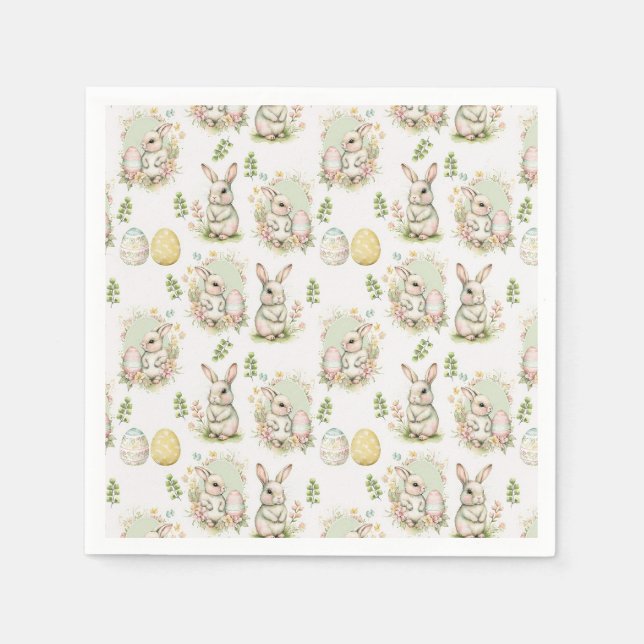 Guardanapo De Papel Ostara Rabbit Paper Napkins (Frente)