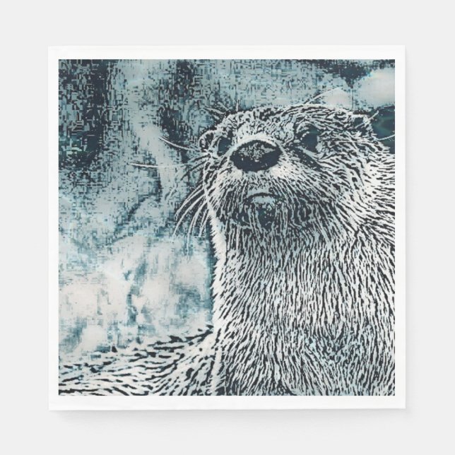 Guardanapo De Papel Otter (Frente)