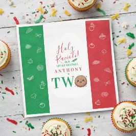 Guardanapo De Papel Our Little Meatball is Turning Two Birthday Party 