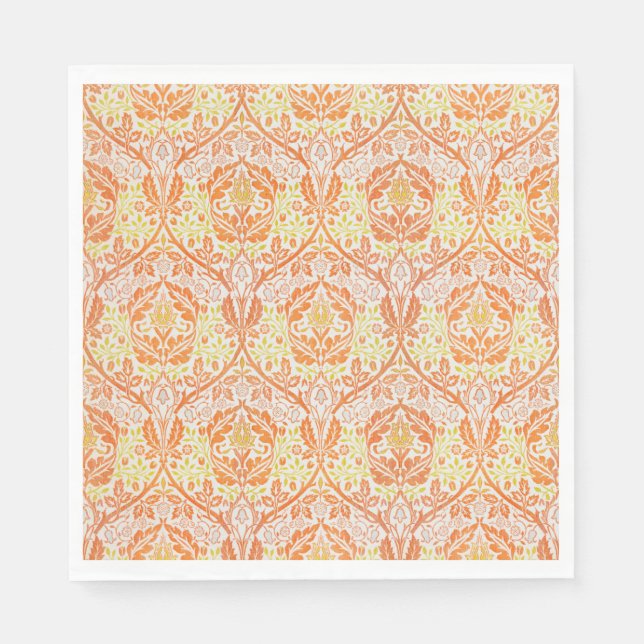 Guardanapo De Papel Ouro Bough Pattern (por William Morris) (Frente)