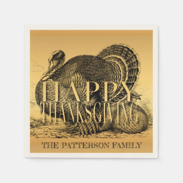 Guardanapo De Papel Ouro personalizado P Napkin pela Turquia (Frente)