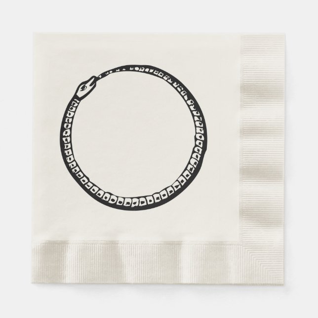 Guardanapo De Papel Ouroboros (Frente)