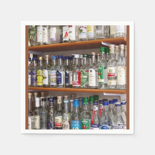 Guardanapo De Papel Ouzo (Frente)