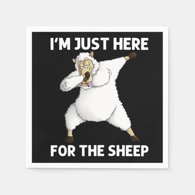 Guardanapo De Papel Ovinos Bons (Frente)