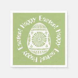 Guardanapo De Papel Ovos de papel de Páscoa 1