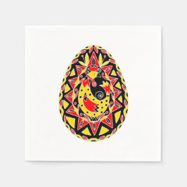 Guardanapo De Papel Ovos de Páscoa Pysanki