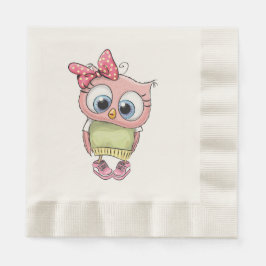 Guardanapo De Papel Owl Napkins
