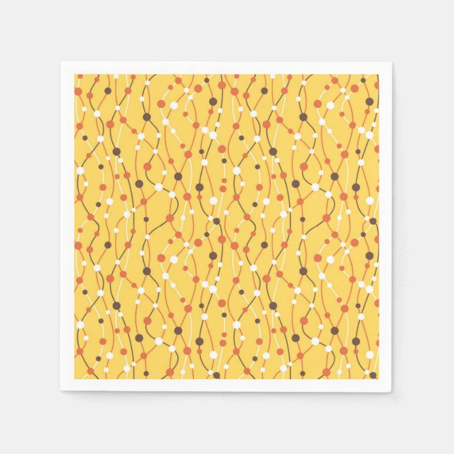 Guardanapo De Papel padrão abstrato (Frente)