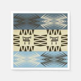 Guardanapo De Papel padrão africano tribal