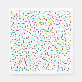 Guardanapo De Papel Padrão Colorido de Espelhos do Arco-Íris