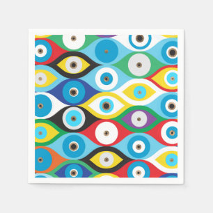Guardanapo De Papel Padrão colorido de proteção dos olhos Mau