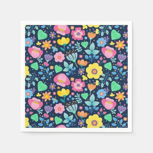 Guardanapo De Papel Padrão da ventoinha (Frente)