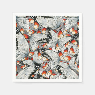 Guardanapo De Papel Padrão das borboletas