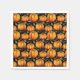 Guardanapo De Papel Padrão de abóbora