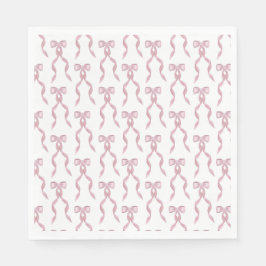 Guardanapo De Papel Padrão de Arco rosa com aquarela do rico