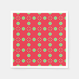 Guardanapo De Papel Padrão de Charme de Férias de Natal 03 -