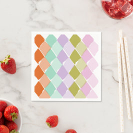 Guardanapo De Papel Padrão de cores de verão