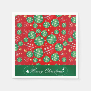 Guardanapo De Papel Padrão de Design de Enfeites de natal de de de Bel