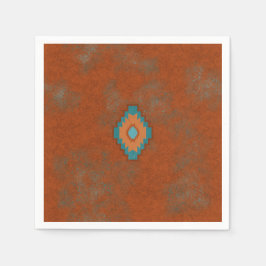 Guardanapo De Papel Padrão de Diamante de Canyons do Sudoeste