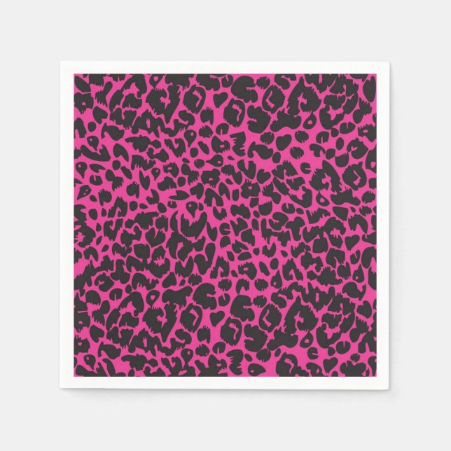 Guardanapo De Papel Padrão de estampa animal (Frente)