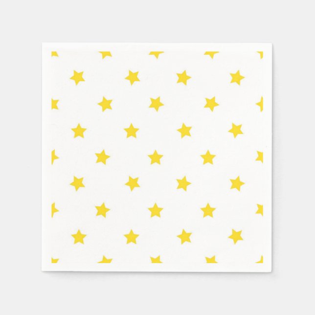 Guardanapo De Papel Padrão de estrelas (Frente)