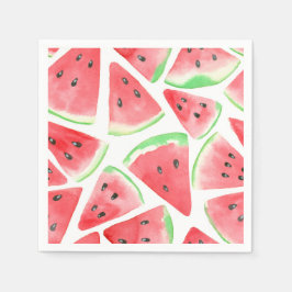 Guardanapo De Papel Padrão de fatias de melancia