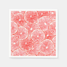 Padrão de fatias de toranja d'água