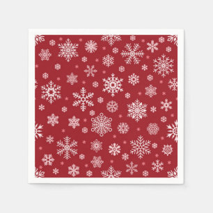 Guardanapo De Papel Padrão de floco de neve