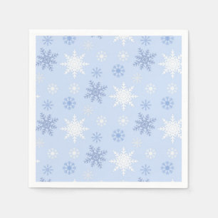 Guardanapo De Papel Padrão de flocos de neve