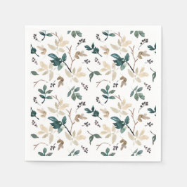 Guardanapo De Papel Padrão de Folha de outono