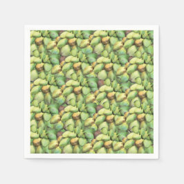 Guardanapo De Papel Padrão de Fruta tropical de coco