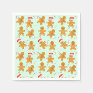 Guardanapo De Papel Padrão de Homens do Gingerpão