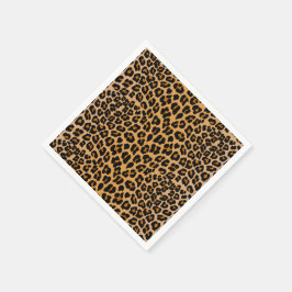 Guardanapo De Papel Padrão de leopardo chita
