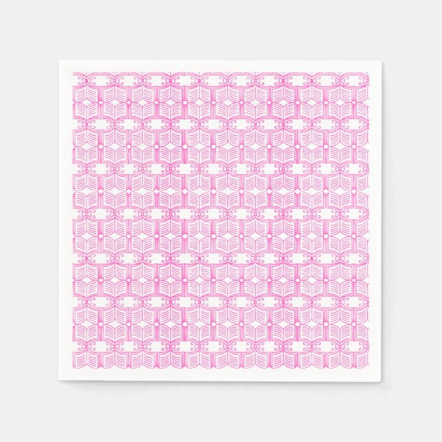 Guardanapo De Papel Padrão de Livro de Endpaper (Frente)