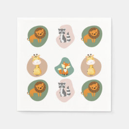 Guardanapo De Papel Padrão de minianimais