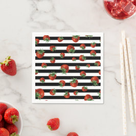 Guardanapo De Papel Padrão de Morango