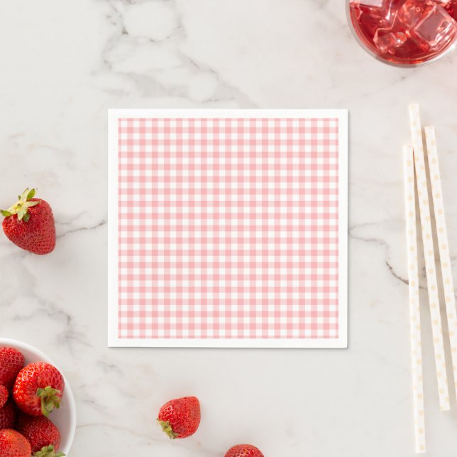 Guardanapo De Papel Padrão de Morango (Insitu)