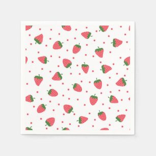 Guardanapo De Papel Padrão de morango