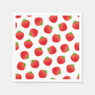 Guardanapo De Papel Padrão de morango