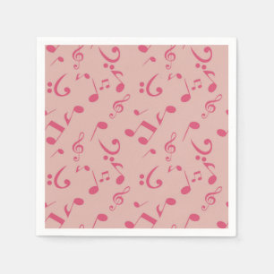 Guardanapo De Papel Padrão de música