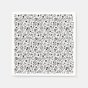 Guardanapo De Papel Padrão de música