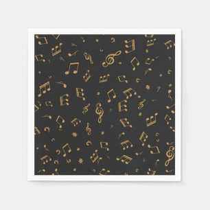 Guardanapo De Papel Padrão de música